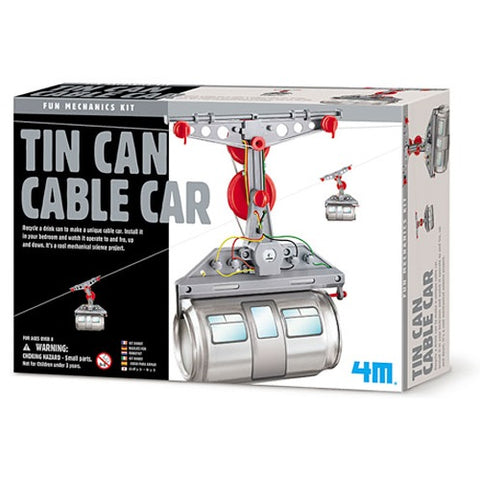 4M-Kidz Robotix Tin Can Cable Car