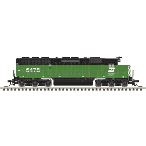 ATLAS N SD45 SILVER Burlington Northern Rd# 6505 DCC Ready