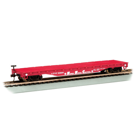 HO 52' FLAT CAR ATSF
