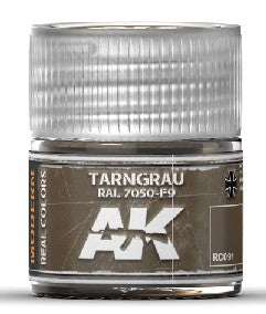 Real Colors: Tarngrau RAL7050 F9 Acrylic Lacquer Paint 10ml Bottle