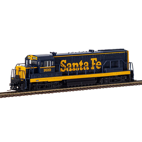 N GE U25B DCCR ATSF #1602