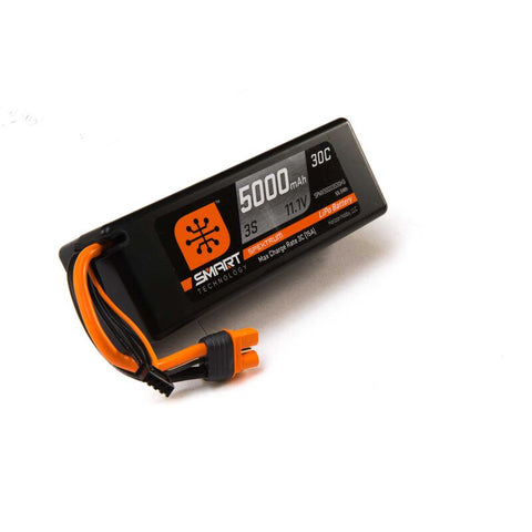 SPEKTRUM SMART LIPO 11.1V 3S 5000mah 30C W/ IC3
