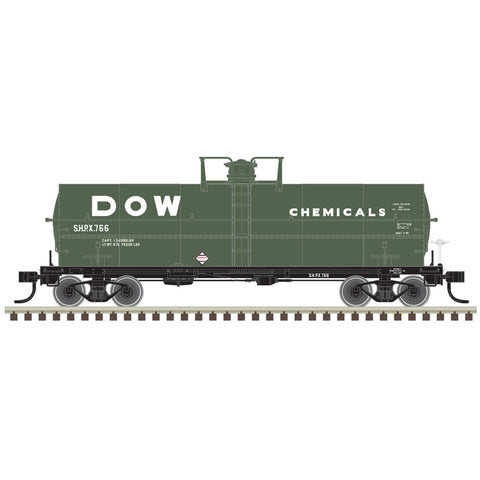 N 11K GAL TANK CAR DOW #766