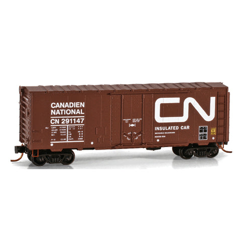 N 40' PLUG DOOR BOX CAR CN
