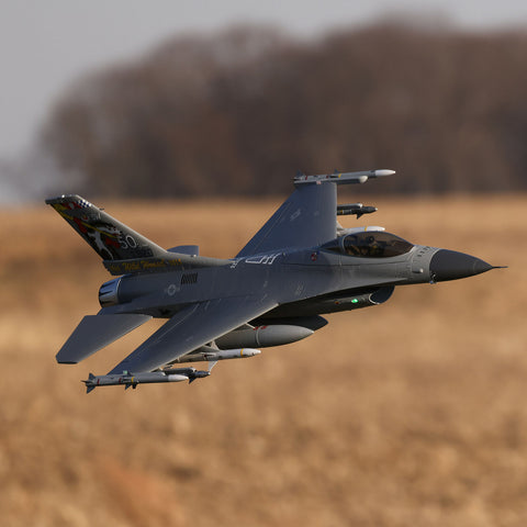 EFLITE F-16 Falcon 80mm EDF w/SMART BNF-B and SAFE Select
