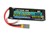 LECTRONPRO LIPO 11.1V 3S 5200mah 50C W/ XT60 & TRX