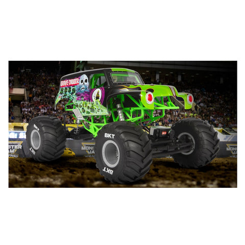AXIAL 1/10 SMT10 4WD GRAVE DIGGER MONSTER TRUCK RTR