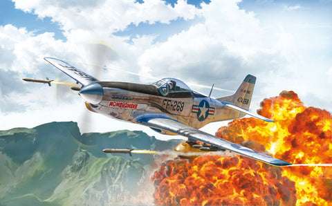 ITALERI 1/35  F-51D ''KOREAN WAR''