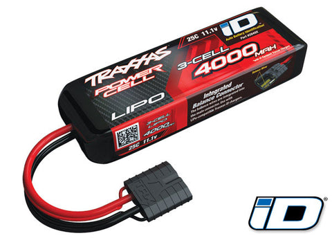 TRAXXAS LIPO 11.1V 3S 4000mah 25C ID