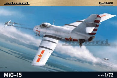 EDUARD 1/72 MiG15 Fighter (Profi-Pack Plastic Kit)
