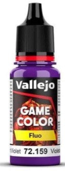 VALLEJO 18ml Bottle Violet Fluorescent Game Color