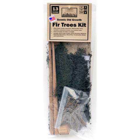 OLD GROWTH FIR TREES 13"