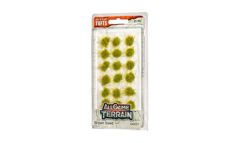 All Game Terrain: Peel 'N Plant Tufts Brown Seed
