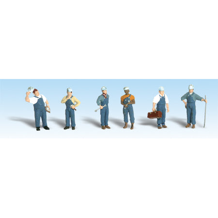 WOODLAND SCENICS HO Figures: Train Mechanics