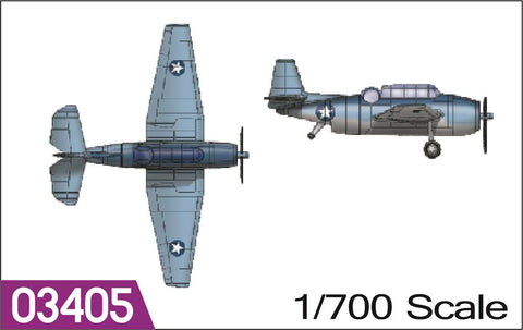 TRUMPETER TBF AVENGER 1:700