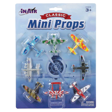 WOW TOYZ  InAir Classic Mini Props - 8-piece Set