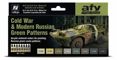 VALLEJO COLD WAR&MODERN RUSSIAN GREEN AIR