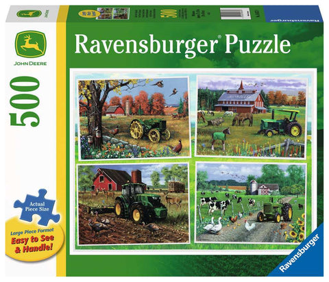 500-LARGE-PIECE John Deere Classic PUZZLE