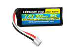 LECTRONPRO LIPO 7.4V 2S 300mah 35C W/ UMX