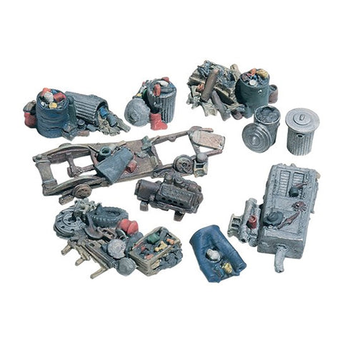 HO ASSORTED JUNK PILES