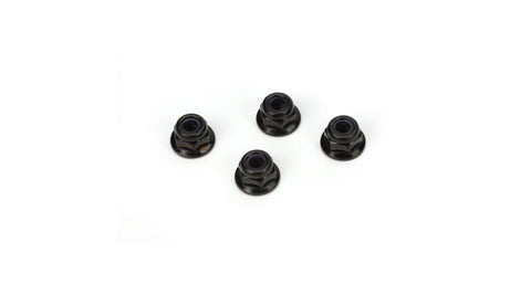 ECX FLANGED LOCK NUT 4MM