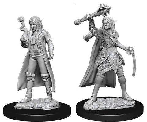D&DFEMALE ELF CLERIC