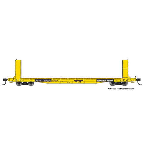HO 60' BULKHEAD FLAT CAR  TTX #92333