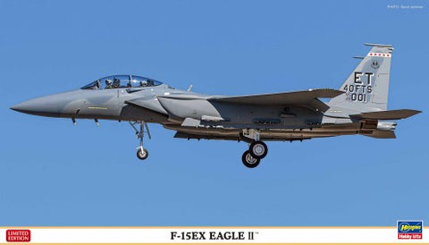 HASEGAWA  1/72 F15EX Eagle II USAF Jet Fighter