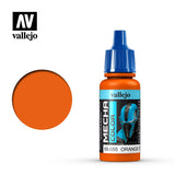 VALLEJO 17ml Bottle Orange Fluorescent Mecha Color