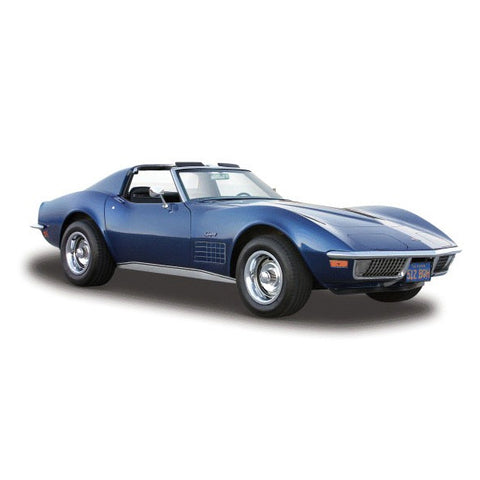 MAISTTO 1/24 70 CORVETTE (MET BLUE)