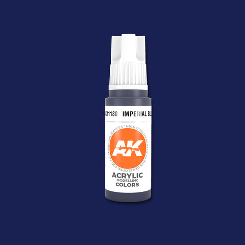 AKI Imperial Blue 3G Acrylic Paint 17ml Bottle