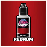 TURBO DORK Redrum Metallic Acrylic Paint 22ml Bottle