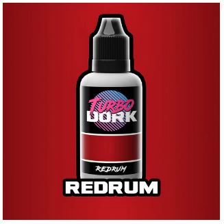 TURBO DORK Redrum Metallic Acrylic Paint 20ml Bottle