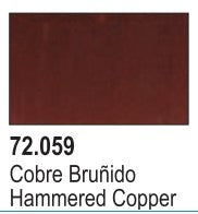 VALLEJO 18ml Bottle Metallic Hammered Copper Game Color