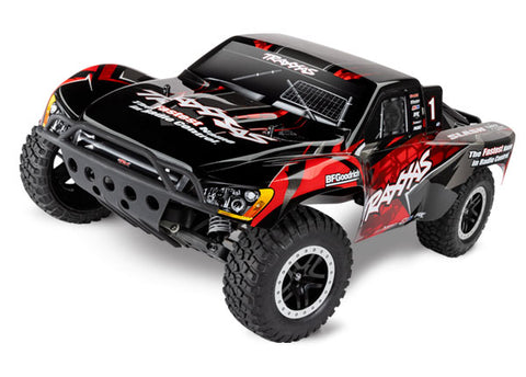 TRAXXAS SLASH VXL W/ MAG 272 TRANS RED