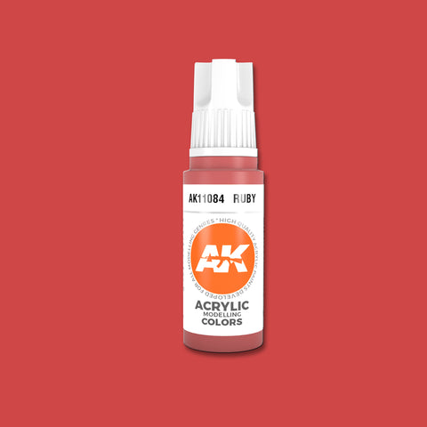 AKI Ruby 3G Acrylic Paint 17ml Bottle