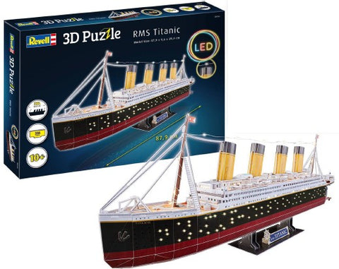 RMS TITANIC OCEAN LINER 3D FOAM PUZZLE