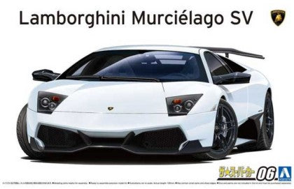 Aoshima 1/24 2009 Lamborghini Murcielago SV Sports Car