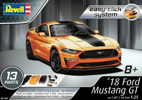 REVELL 1/25 1967 Ford Mustang GT Fastback Car