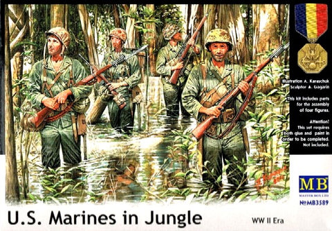 MASTERBOX  1/35 WWII USMC in Jungle (4)