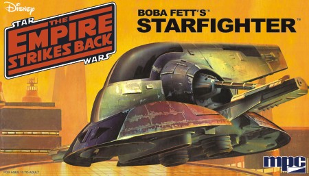 MPC 1/85 Star Wars The Empire Strikes Back: Boba Fett's Starfighter