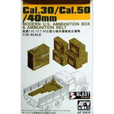 AFV CLUB CAL.30/.50 AMMO BOX
