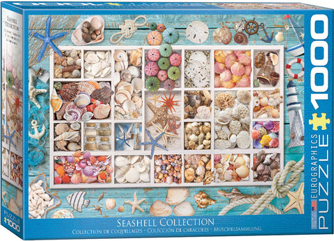 EUROGRAPHICS Seashell Collection Collage Puzzle (1000pc)