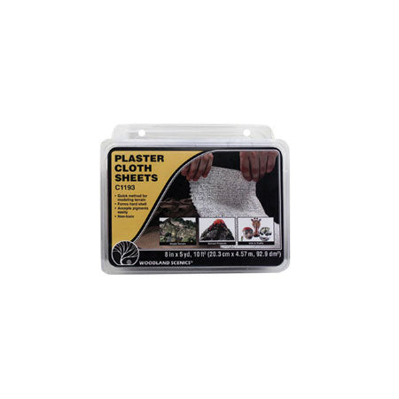 PLASTER CLOTH SHEETS,  8" x 12" (30)