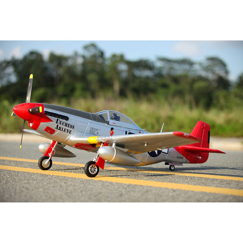 FMS P-51D, Red Tail, V8, PNP, 1400mm