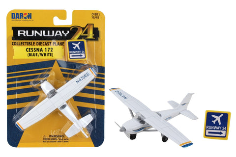 RUNWAY24 C172 BLUE/WHITE
