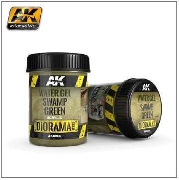 AKI Diorama Series: Water Gel Swamp Green Acrylic 250ml Bottle