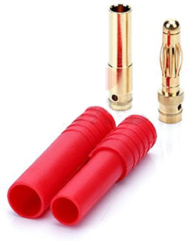 HXT 4MM CONNECTORS PAIR (2)