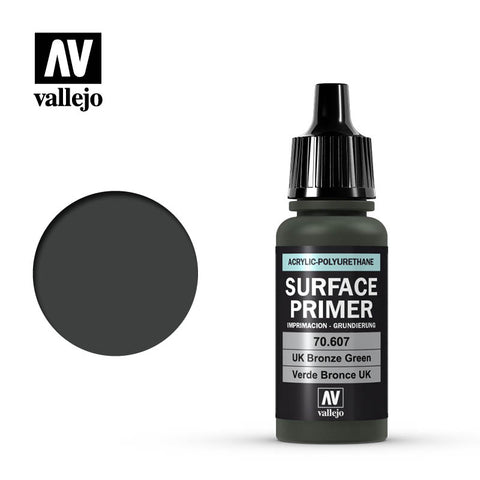 VALLEJO 17ml Bottle UK Bronze Green Surface Primer