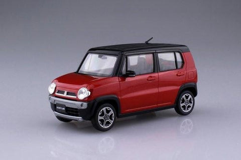 AOSHIMA 1/32 Suzuki Hustler Car (Snap Molded in Red Pearl)